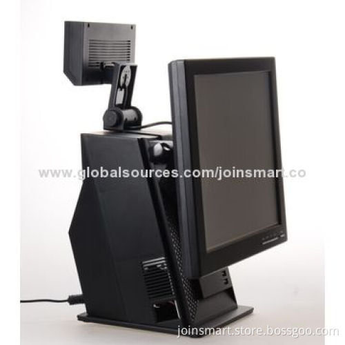 Windows POS system with 15" single or dual touch screenNew